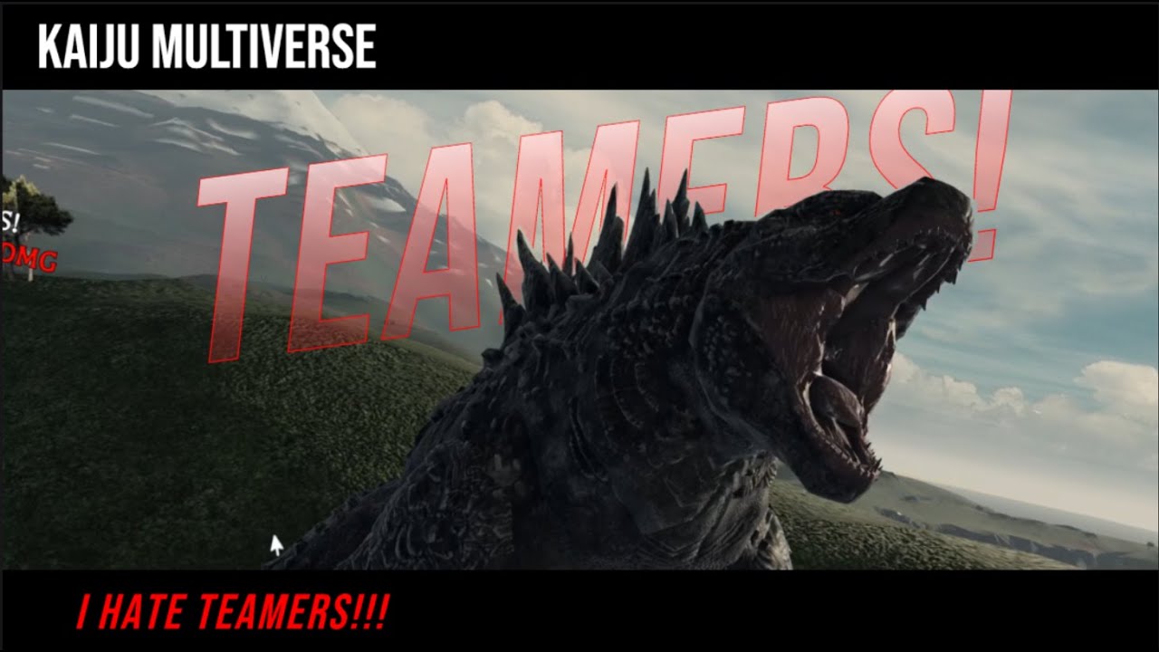 KAIJU MULTIVERSE ROBLOX - FIGHTING AGAINST TEAMERS