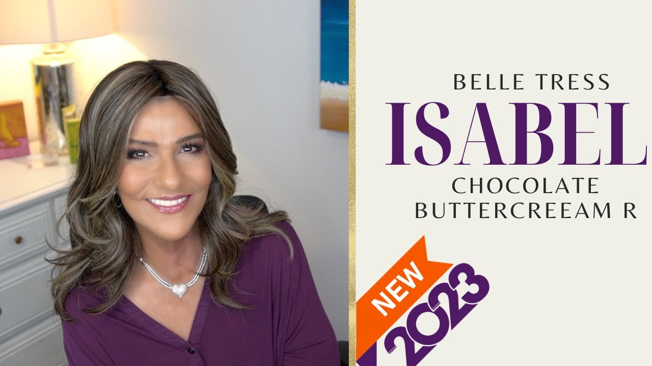 Belle Tress | ISABEL (NEW WIG STYLE & COLOR 2023) | Chocolate Buttercream R | LUXE COLLECTION