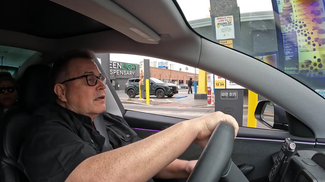 Passenger Bail Out, McDonald's Drive Thru Desert Line, Coffee & McMuffin, Las Vegas, Nevada GFH10091