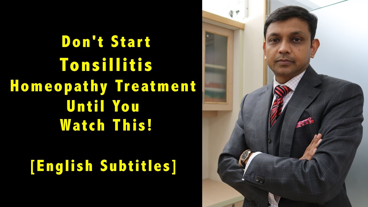Don't Start Tonsillitis Homeopathy Treatment Until You Watch This!