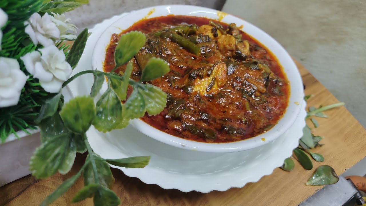 Hyderabad Style Kulfa Ke Bhaji Recipe / Easy & So Simple Recipe Try it 