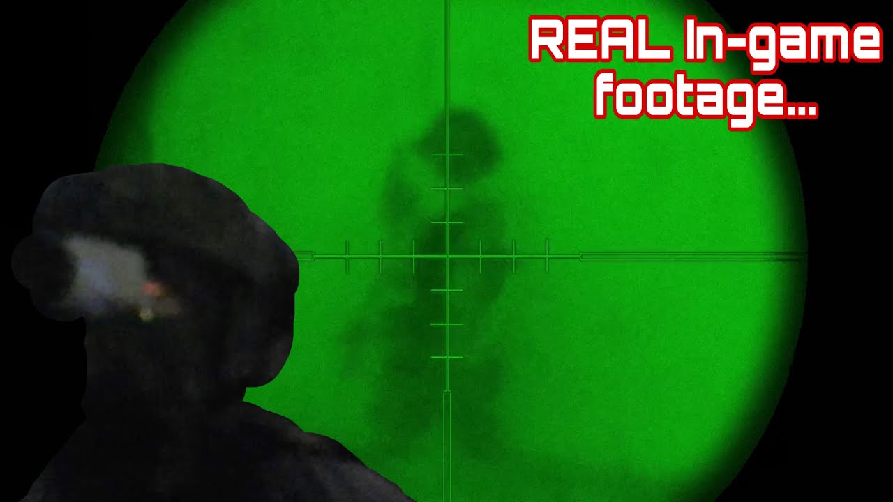 Airsoft NIGHT VISION Sniping? - Night Vision Sniper Gameplay and Loadout Overview