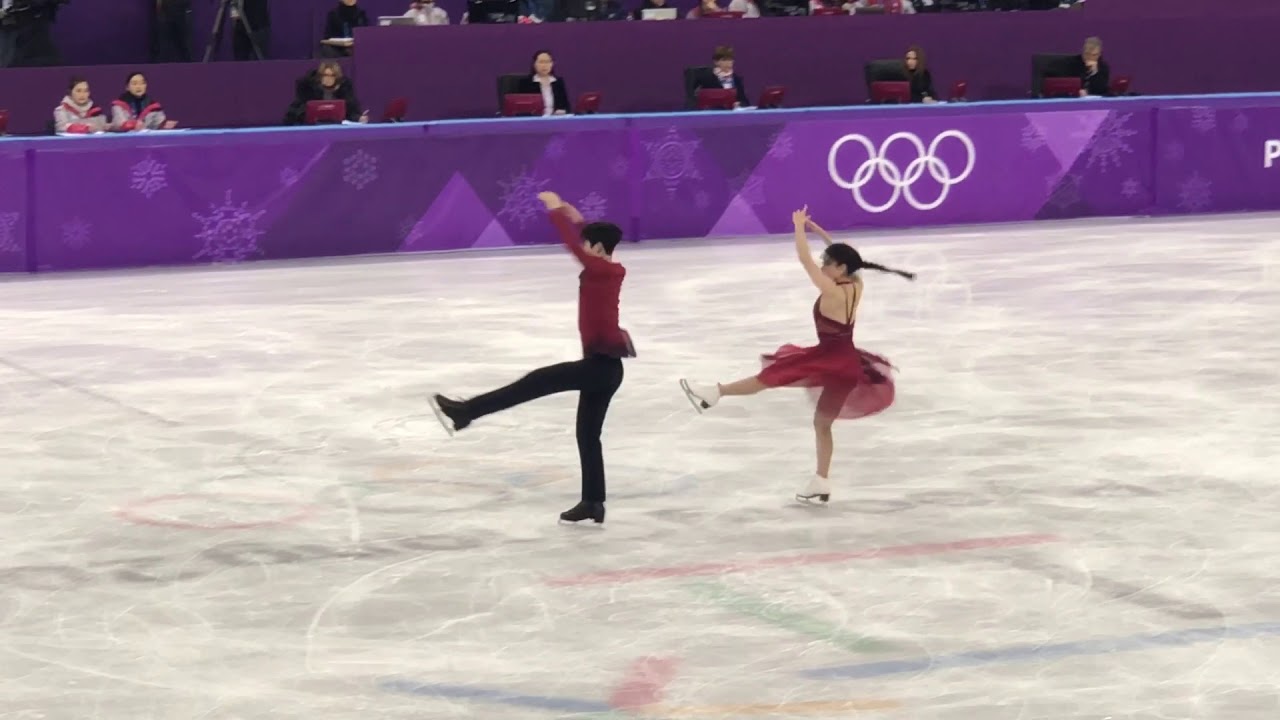 Alex Shibutani and Maia Shibutani 2018 Pyeongchang Olympic Free Dance 114.86