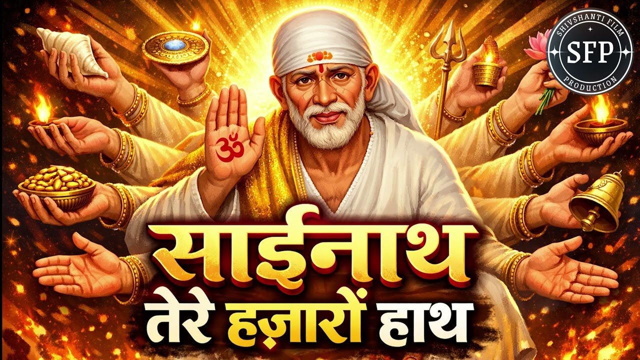 Sainath Tere Hajaro Hath I साईनाथ तेरे हज़ारों हाथ I Hindi Bhajan | Shivshanti Bhakti Music#saibaba 
