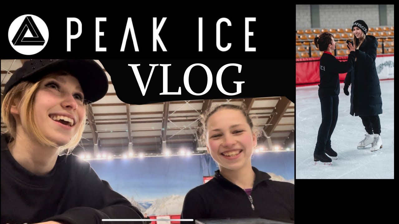 PEAK ICE VLOG ! A training day as a coach