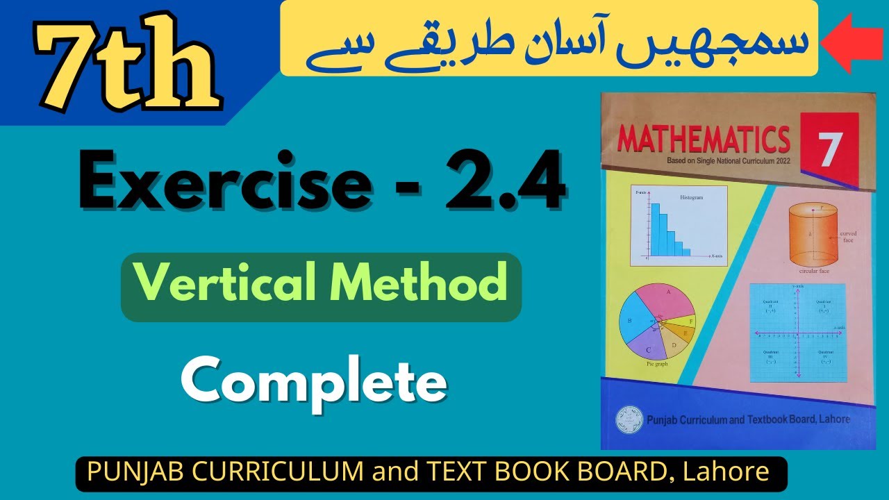 Class 7 Math Exercise 2.4 [ Complete ] NEW BOOK | Product of Plynomials | Class 7th Math Ex 2.4