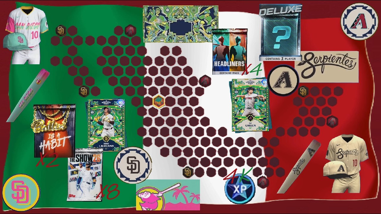 Mexico City Series Conquest Map ~ MLB The Show 26