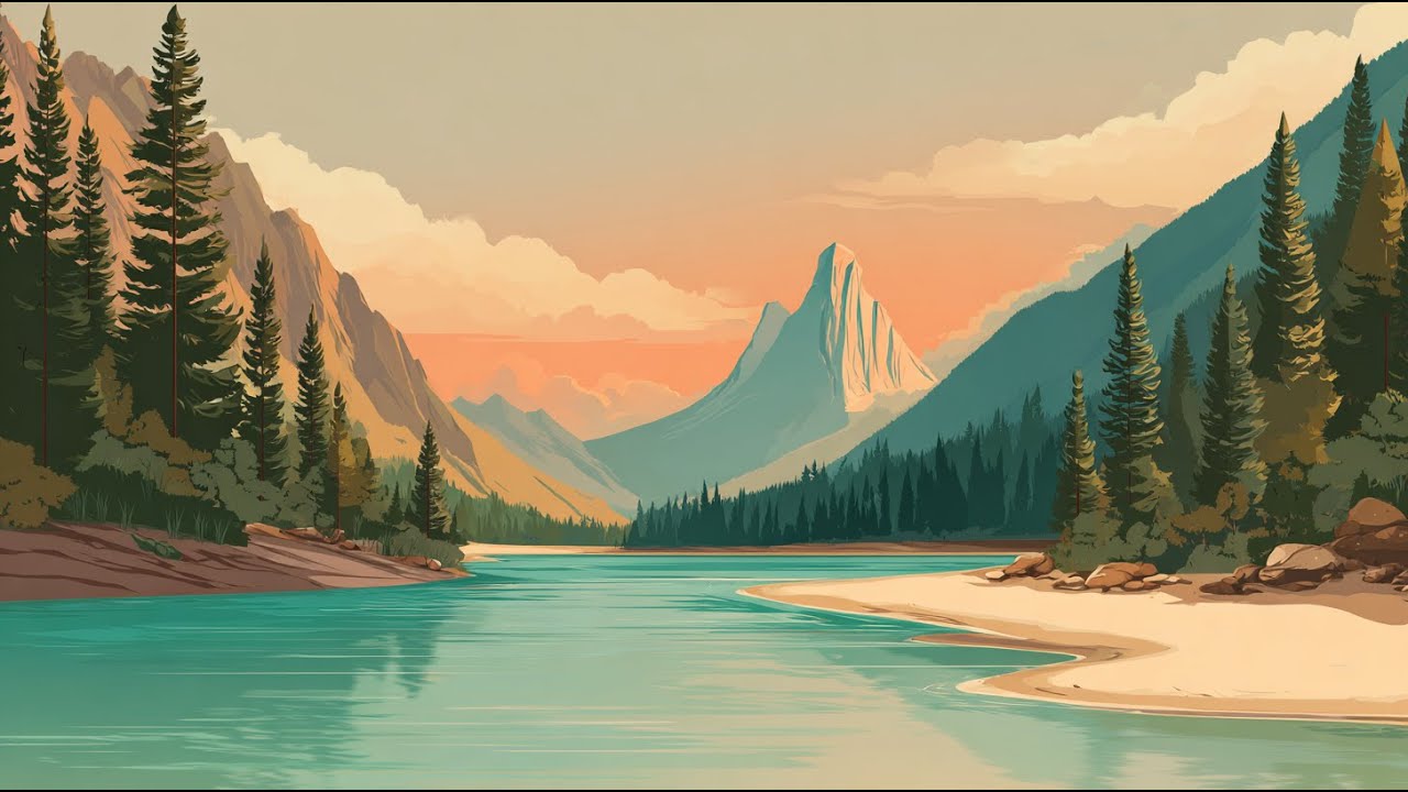 Study & Work 🎶 Lofi Cozy Jazz🌲 Relaxing River