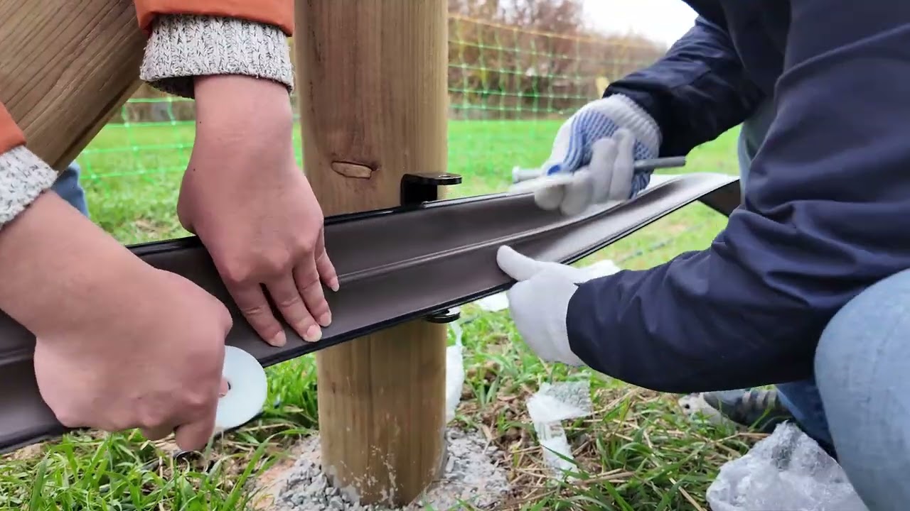 How to install Lydite horse fence 