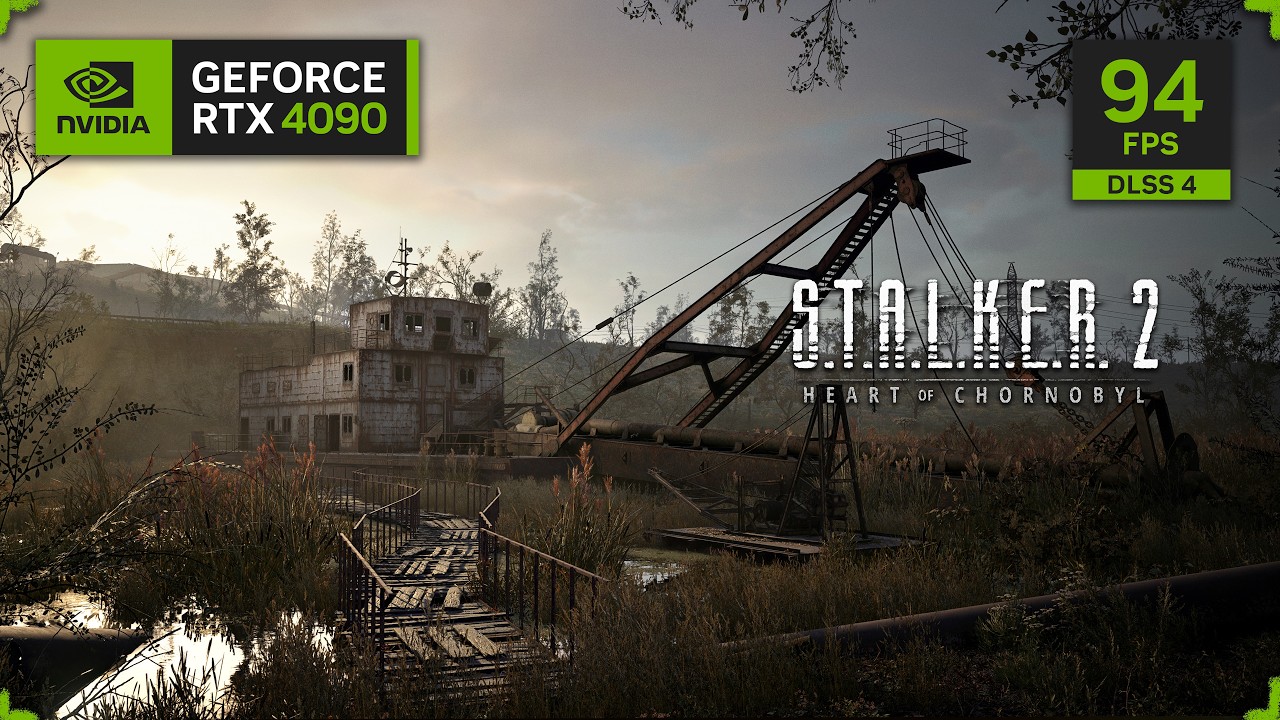 STALKER 2: Heart of Chornobyl &ndash; 4K, Max Settings, DLSS 4 Quality [RTX 4090]