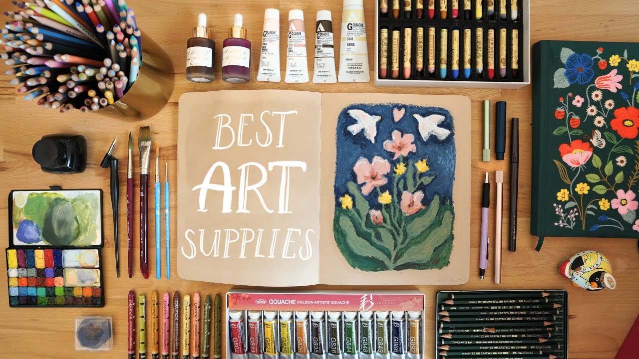 My Favorite Art Supplies!🎨