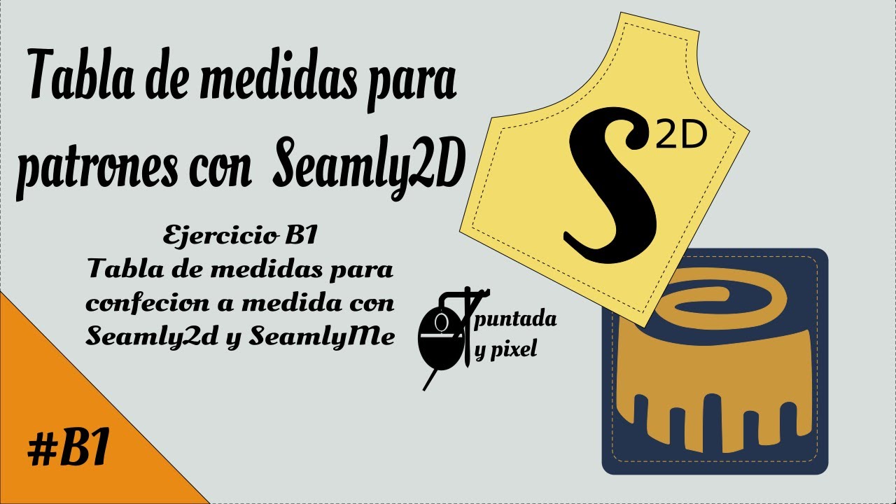 📐 tabla de medidas para patrones con Seamly2d💻