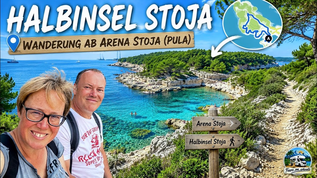 Küstenwandern in Kroatien – Entdecke die schönsten Buchten bei Pula nahe Camping Arena Stoja