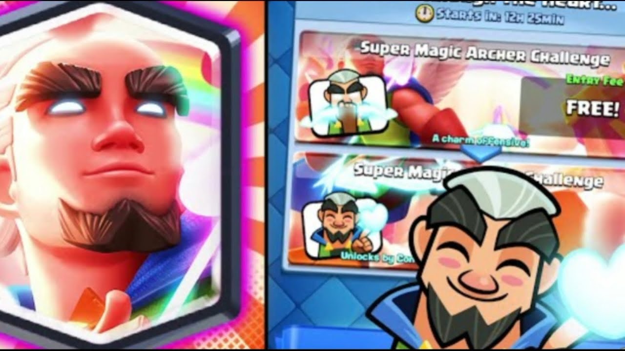 Best Deck For Super Magic Archer Challenge!! Clash Royale