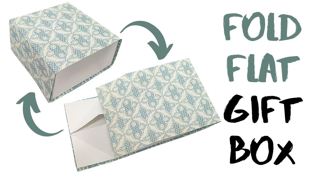 Flat Fold Box Tutorial