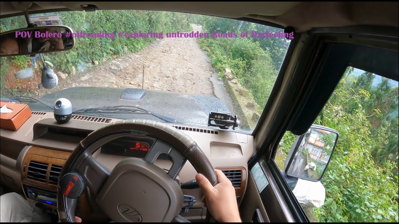 Mahindra Bolero pov drive | Offroading in Hills | #pov #roadtripindia #bolero #automobile #nepal 