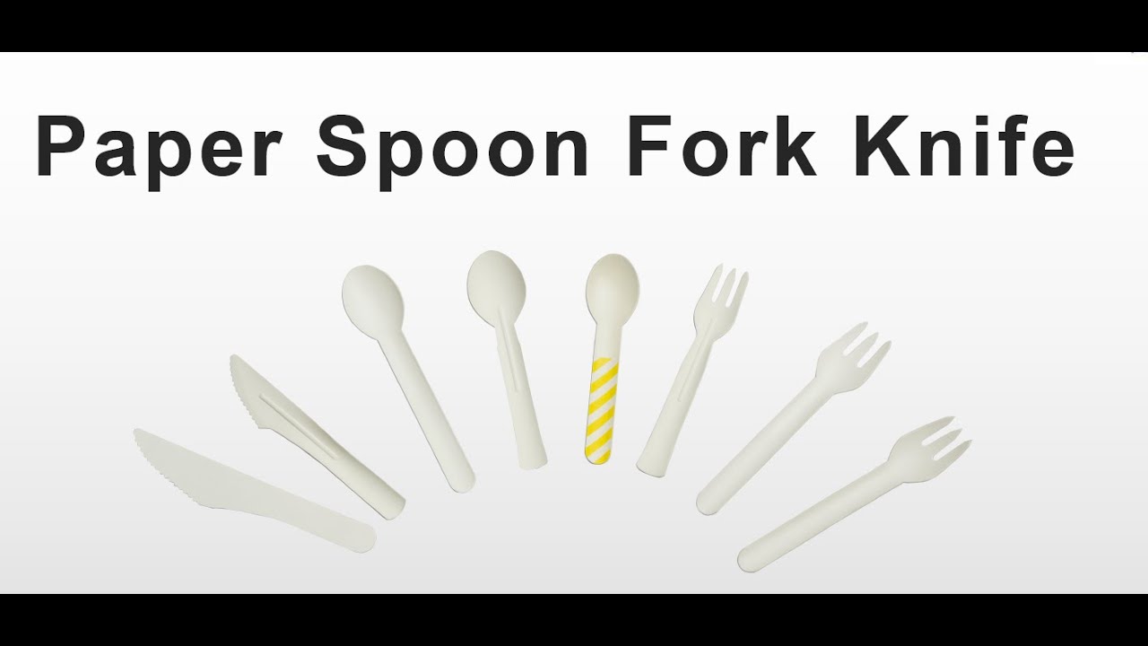 Paper Spoon Making Machine, Paper Spoon Dry moulding Machine