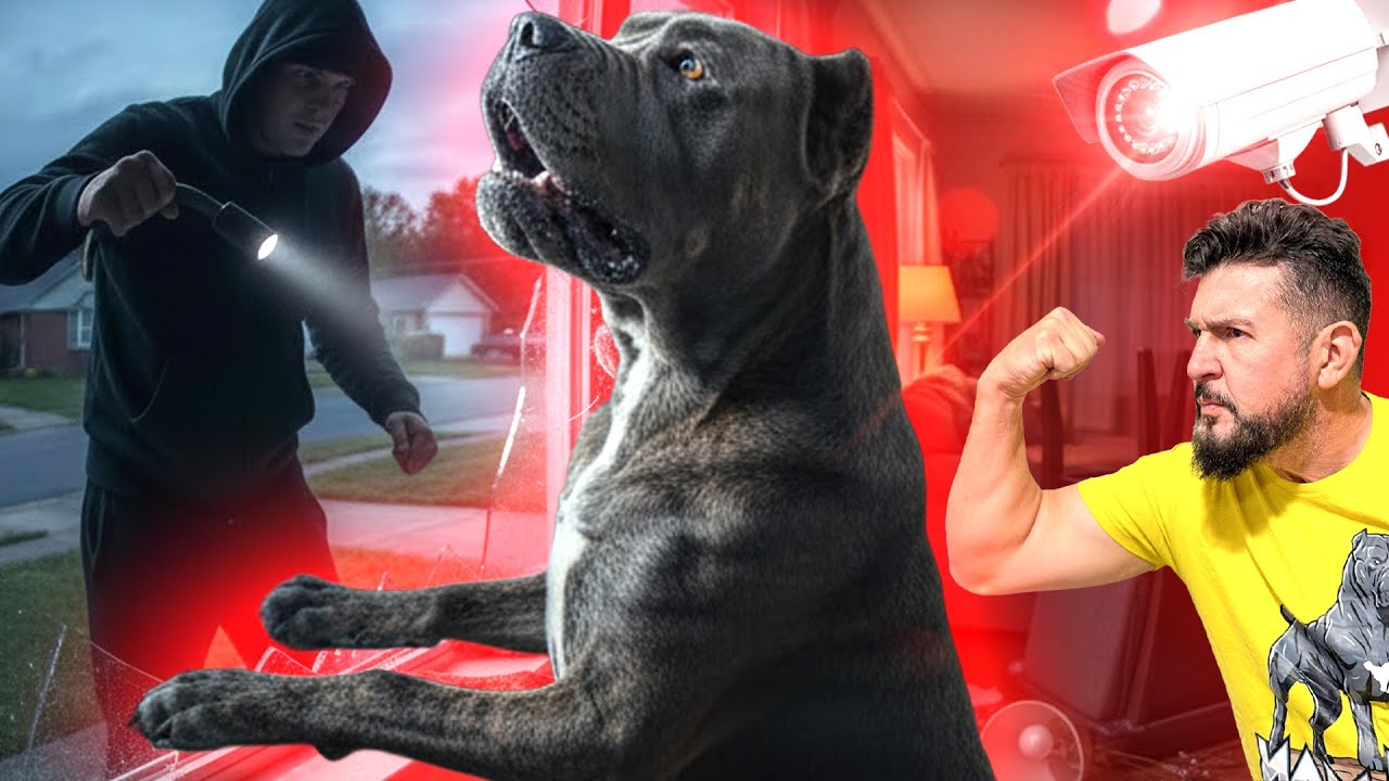 CANE CORSO la Mejor Defensa Contra Ladrones en tu Casa