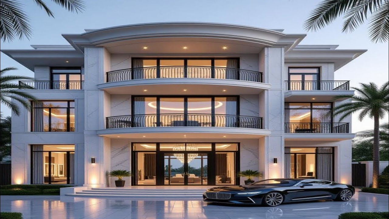 Luxury Modern Mansion | Dream Villa with Breathtaking Exterior Design🥰💖🪄
