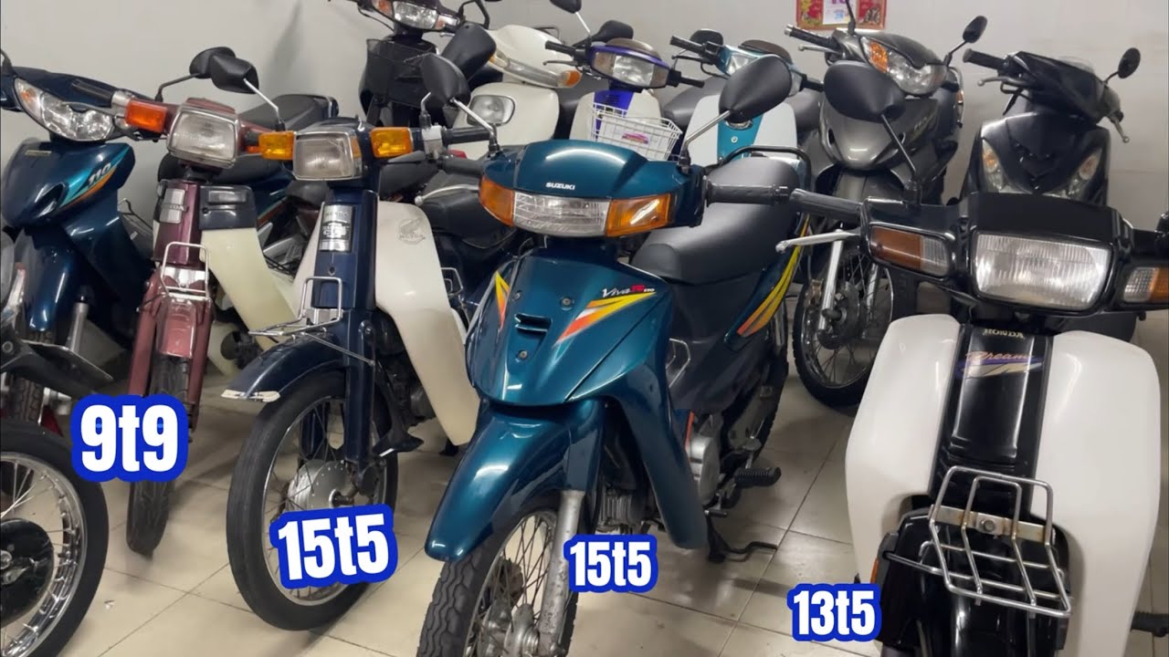 Dream Thái 13tr500; Custom 70 15tr500; SanYang 9tr900; viva 15t5 📱0907788996 Ngày 17/1/2026