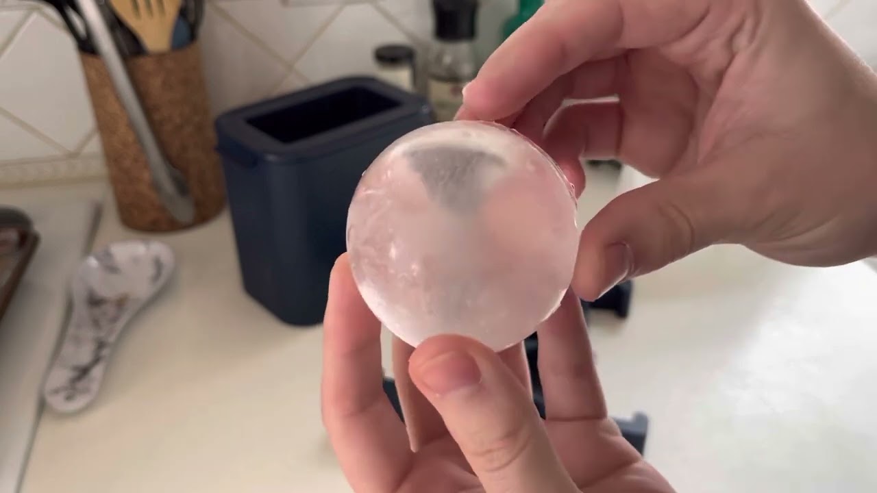Make Clear Ice Spheres At Home