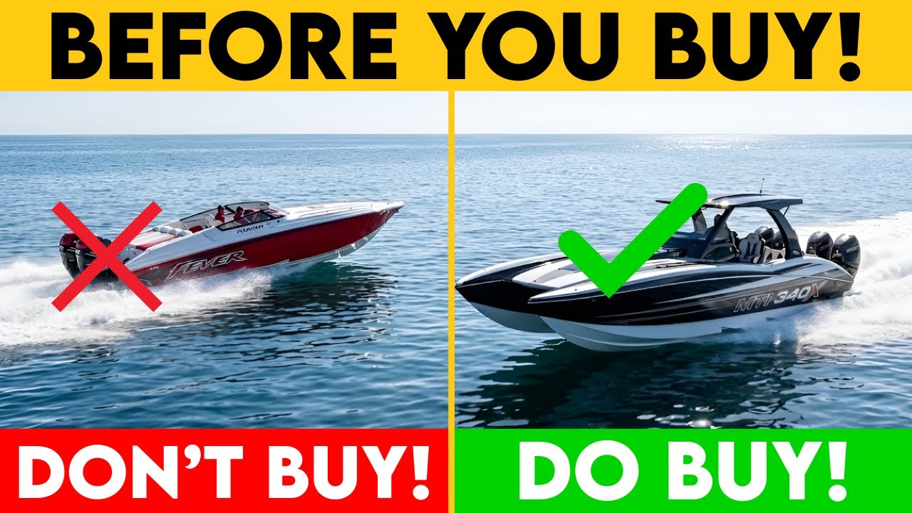 3 WORST and 4 BEST Speedboats to Own