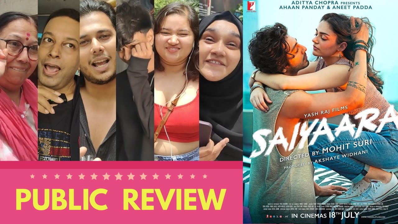 Saiyaara PUBLIC REVIEW | First Day First Show | Ahaan Panday, Aneet Padda