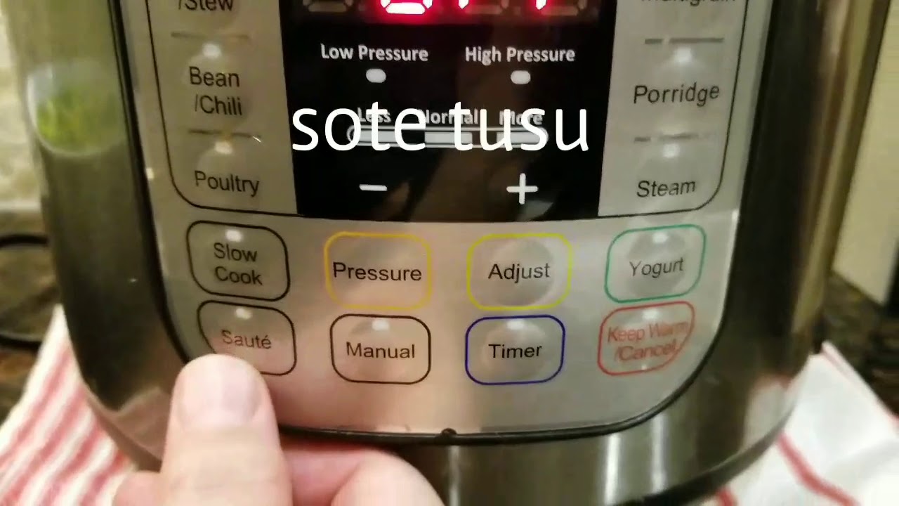 instantpot düdüklü tencerede 3 dakikada zeytinyagli pirasa