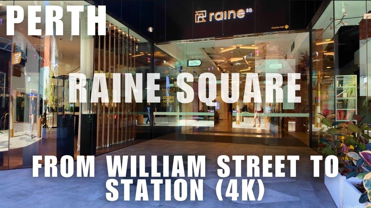 Shopping With Me Perth (4K) | Raine Square to Perth Station – 2025 Spring