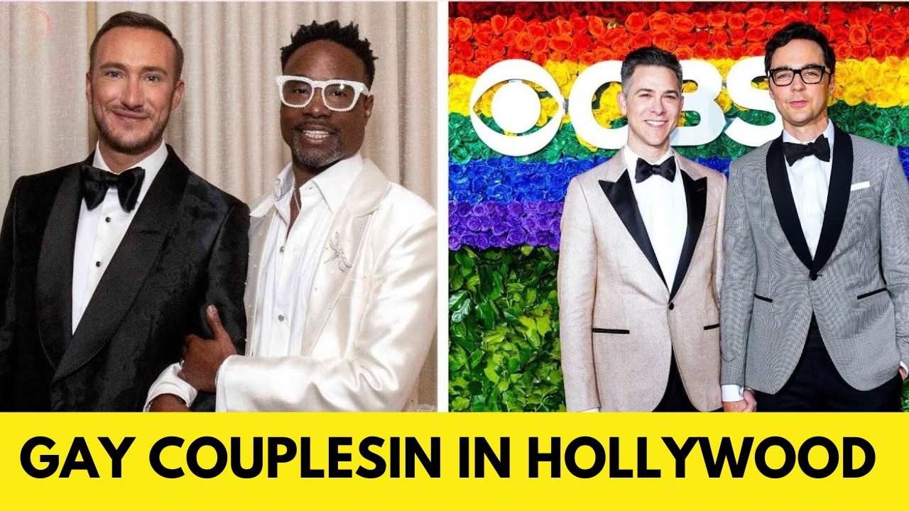 35 Gay Celebrity Couples in Hollywood | Then and now 2026