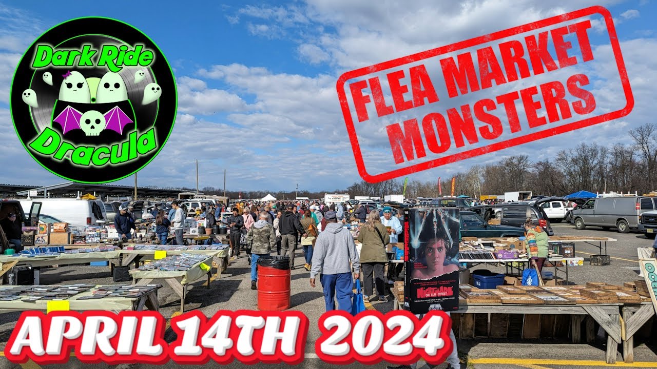 RETRO TREASURE HUNTING AT THE FLEA MARKET - APRIL 14TH 2024