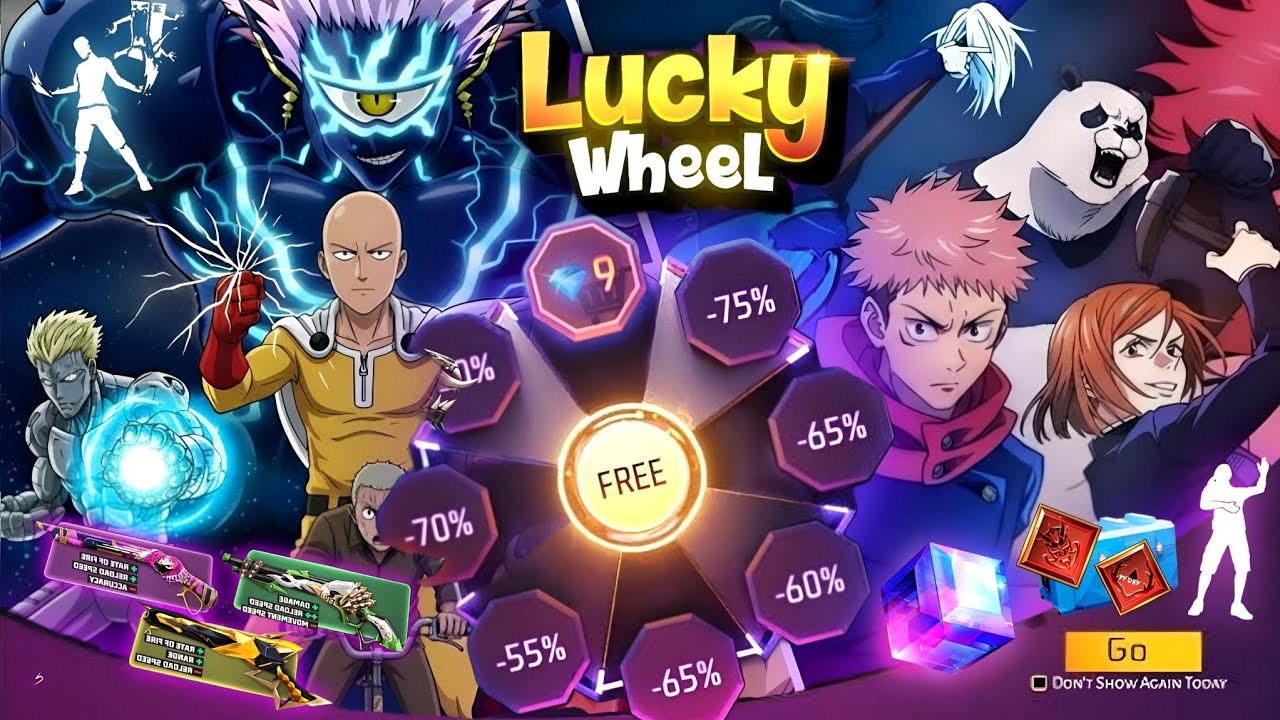 Next Lucky Wheel Discount Free Fire l Free Fire New Event l Ff New Event l Lucky Wheel Event 2025