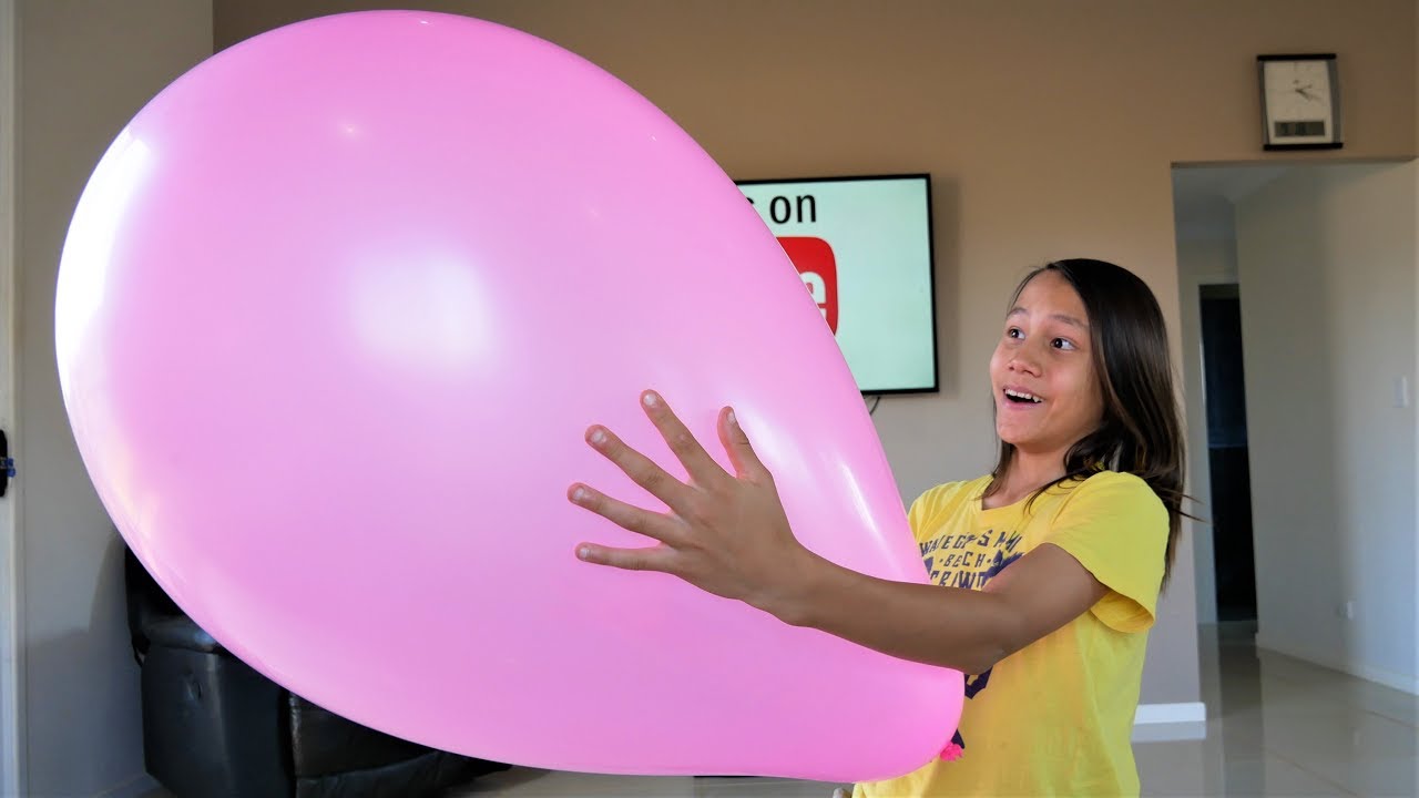 Blowing and Popping a Massive Balloon