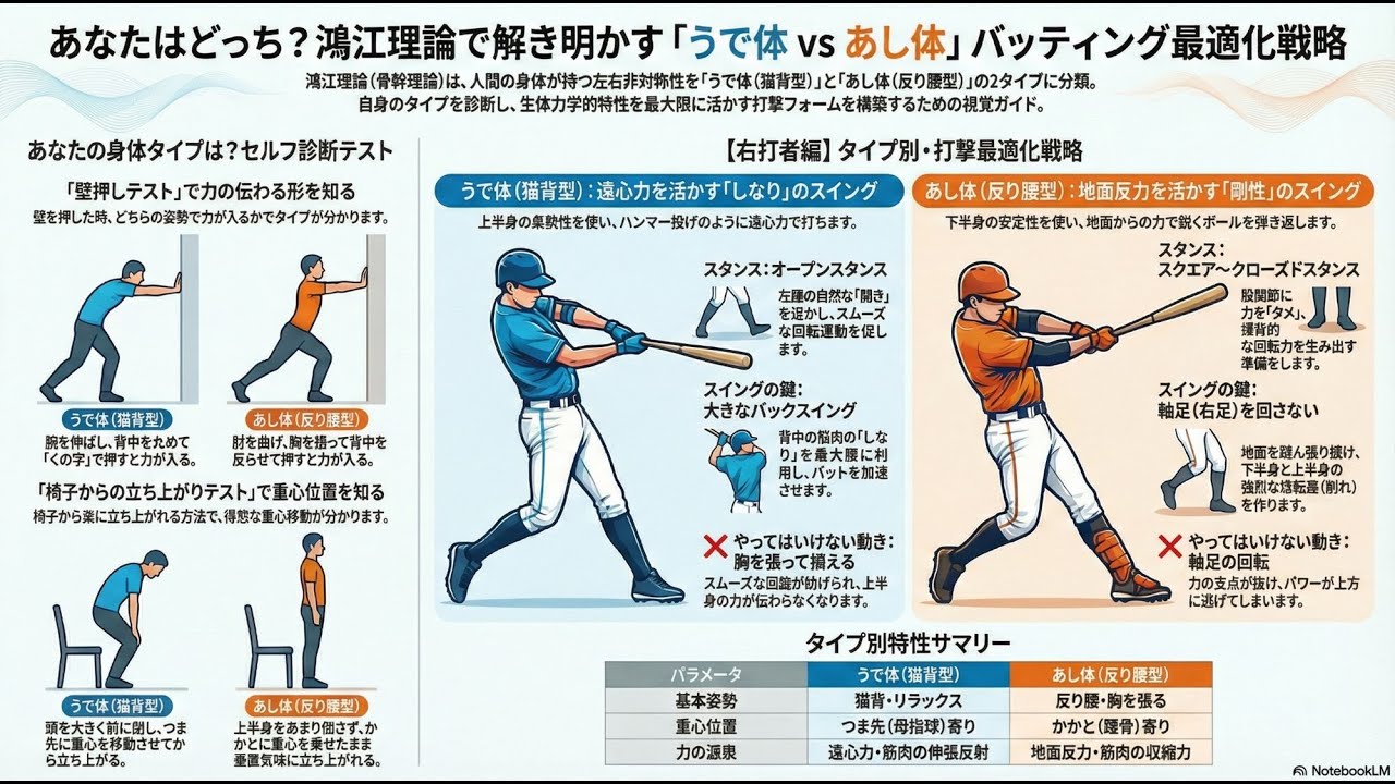 鴻江理論に基づく野球打撃動作の包括的バイオメカニクス研究報告