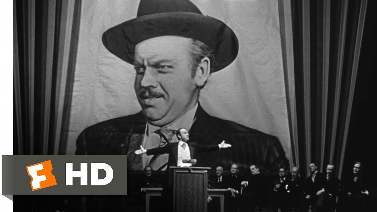 Citizen Kane - Campaign Promises Scene (5/10) | Movieclips