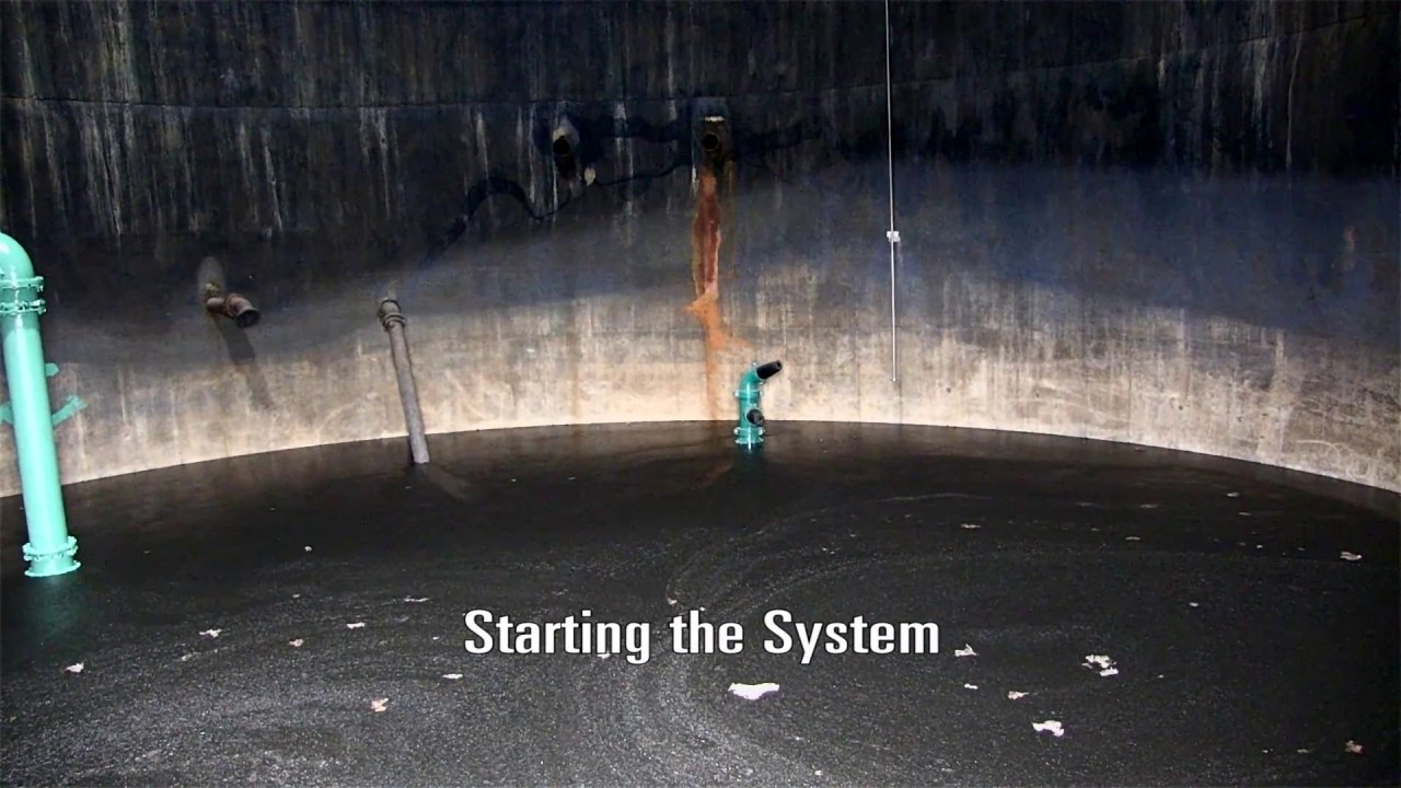 Rotamix Startup - WWTP Digester