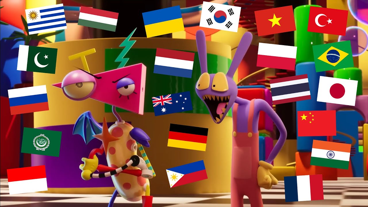 TADC - Zooble wants the ability to have s*x in DIFFERENT LANGUAGES #tadc #glitch