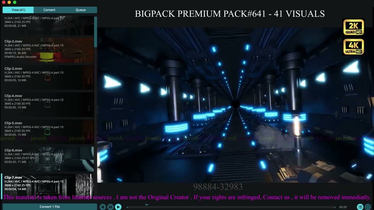 BigPack Premium Pack#641  - 41 Visuals
