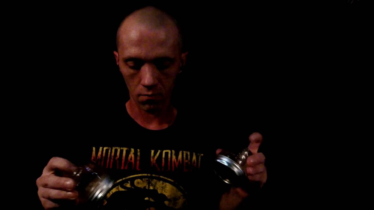 Water Filled Mason Jar Marathon ASMR Binaural 60FPS