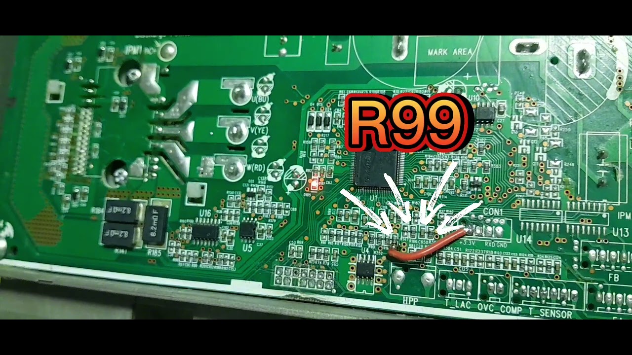 ERROR H5 AIRE INVERTER 18BT GREE O OLIMPO .