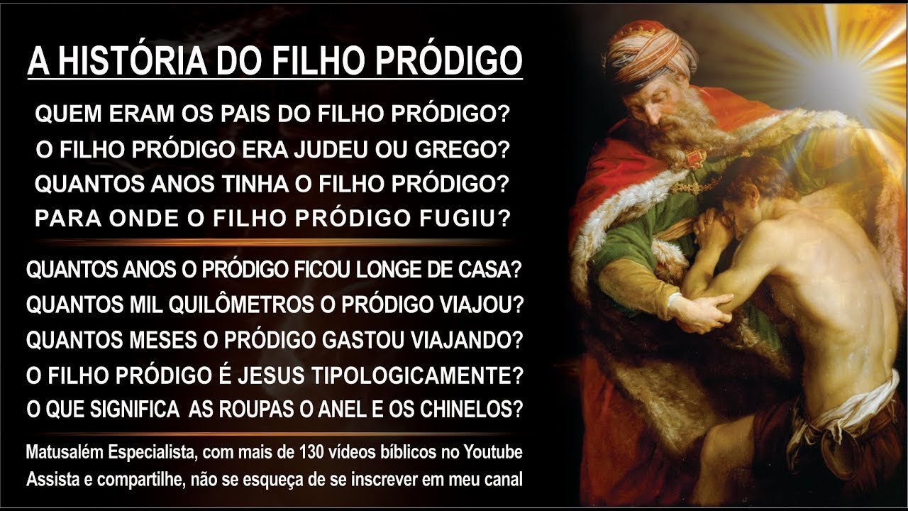 Pregação sobre o filho prodigo