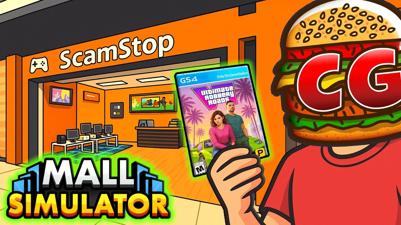I Sold FAKE Copies of GTA 6 in My Mall! (Mall Simulator)