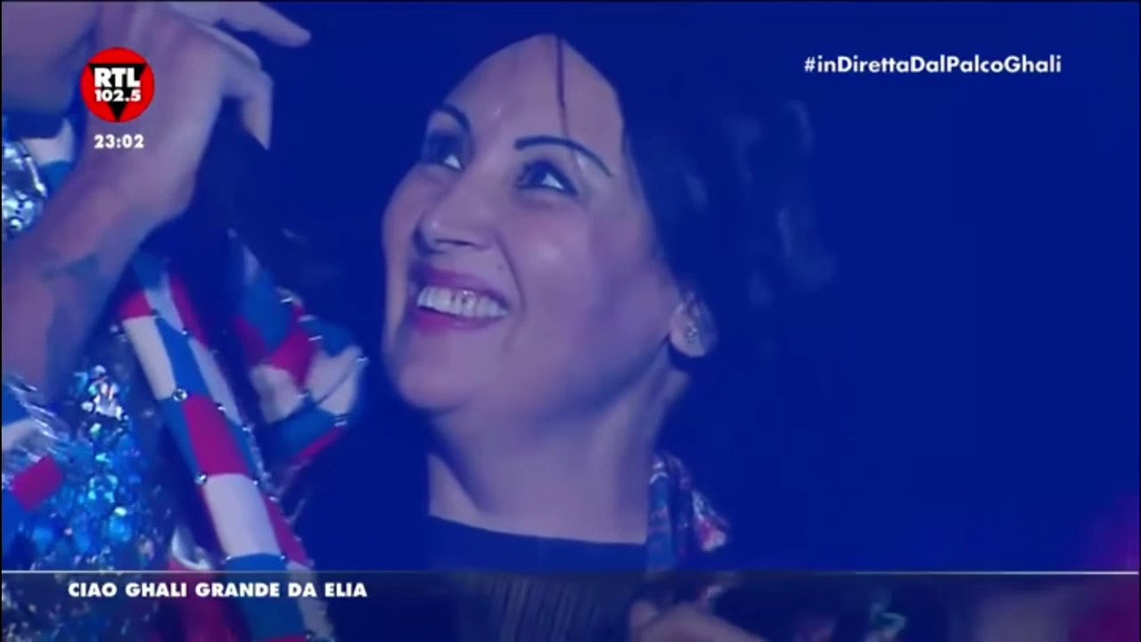 Ghali con la sua mamma