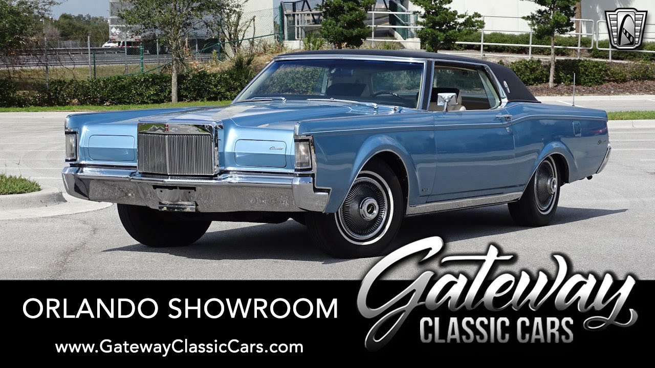 1969 Lincoln Continental Mark III For Sale Gateway Classic Cars Orlando #1823