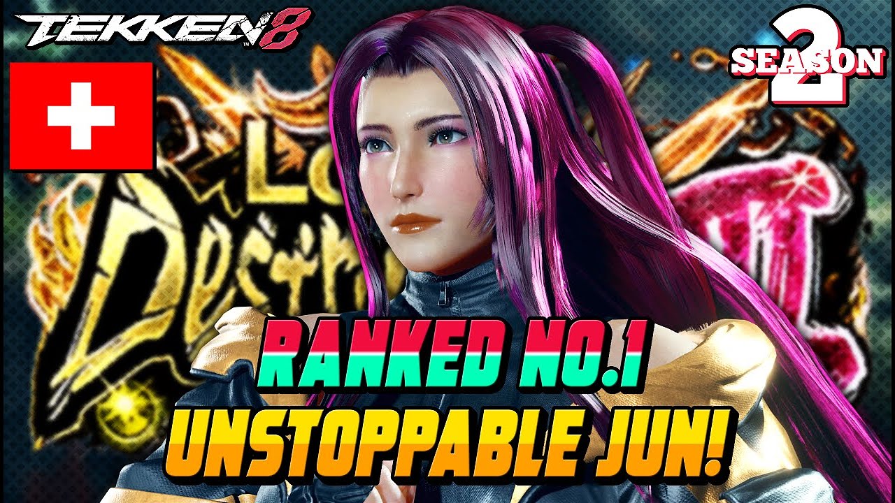 Tekken 8 &ndash; KIRAKIRA Ranked No.1 JUN Is Unstoppable! High Level Gameplay
