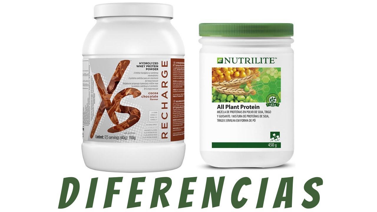 Proteina XS WHEY HIDROLIZADA & Proteina VEGETAL Nutrilite | David Cuso