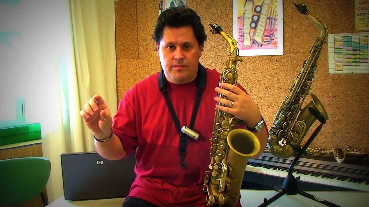 Jordi Paul&iacute; / Tutorial Respiraci&oacute; saxo / Saxofonista, classes de saxo