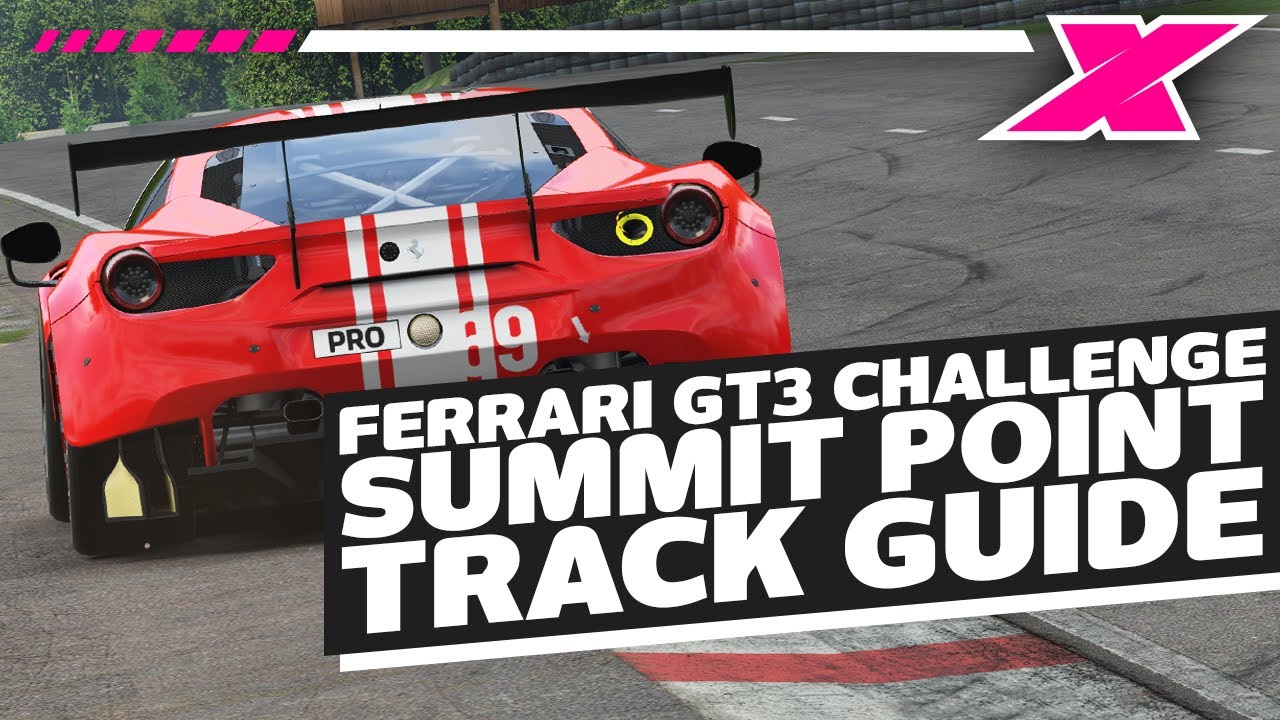 Summit Point | @Dave Cam iRacing Ferrari 488 GT3 Evo Track Guide