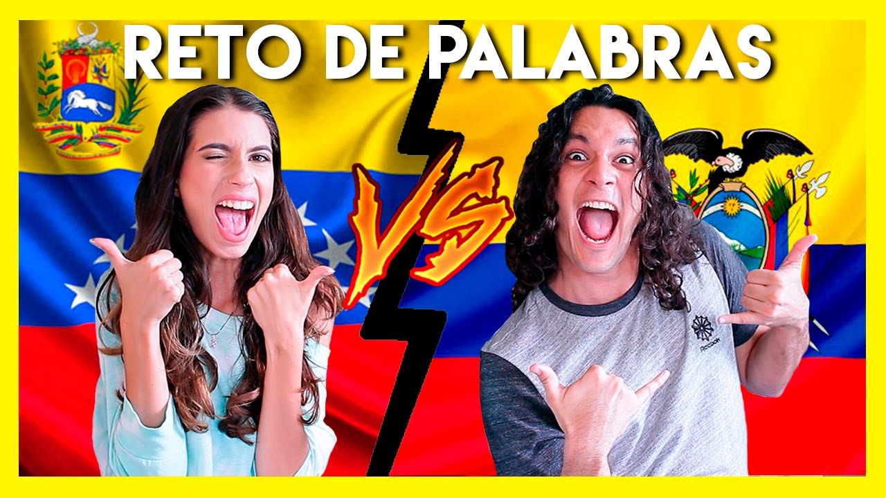 ECUADOR vs VENEZUELA - Reto de Palabras | Felipe Crespo ft. Zinahyd