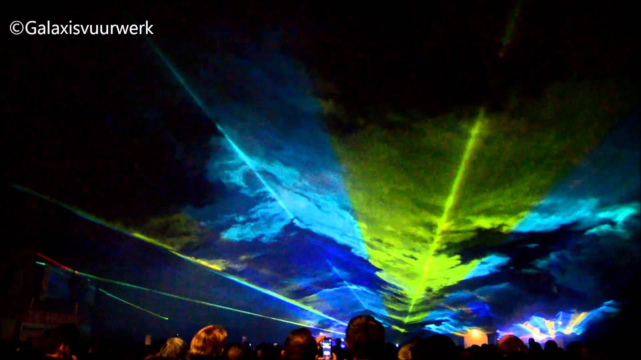 Vesta Vuurwerk Roosendaal Laser Show 2014